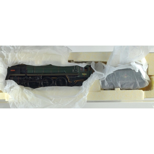 507 - BR 4-6-2 Britannia Class 70015 Apollo - Late Crest, DCC ready. Manufactured by Hornby. Makers Catalo... 