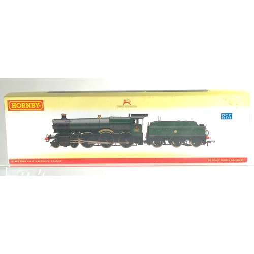 508 - GWR 4-6-0 Hardwick Grange, DCC ready No leaflets or cardboard inner slip. Manufactured by Hornby. Ma... 