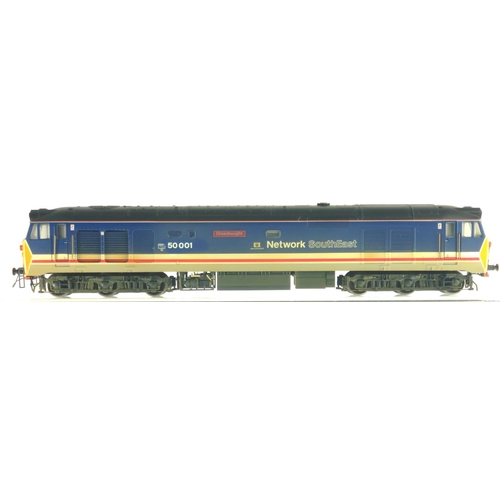 510 - Class 50 50001 Dreadnought Network South East, DCC ready No leaflets or cardboard inner slip. Manufa... 