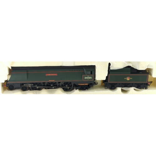 620 - TMC Ltd Edition 21 of 250 BR 4-6-2 West Country Locomotive 34105 Swanage. Manufactured by Hornby. Ma... 