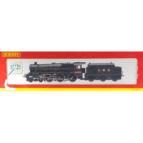 609 - LMS 4-6-0 Class 5P5F Locomotive 5055. Manufactured by Hornby. Makers Catalogue No R2257