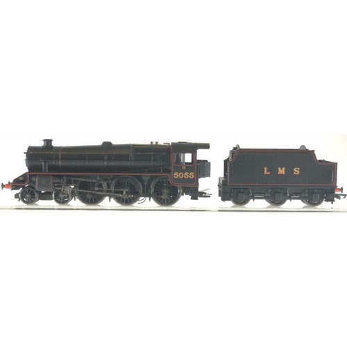 609 - LMS 4-6-0 Class 5P5F Locomotive 5055. Manufactured by Hornby. Makers Catalogue No R2257