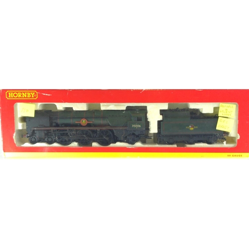 611 - SR 4-6-2 Merchant Navy Class Pacific & Orient Lines Weathered No leaflet or inner slip, DCC read... 