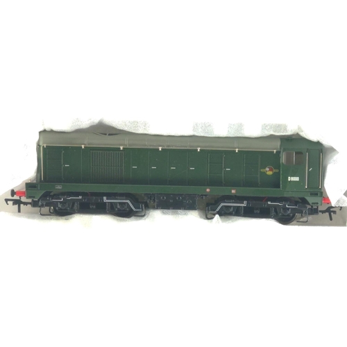 663 - Class 20 Diesel D8000 BR Green with indicator boxes. Manufactured by Bachmann. Makers Catalogue No 3... 