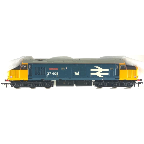 671 - Class 37/4 Diesel 37408 Loch Rannoch BR Blue Logo. Manufactured by Bachmann. Makers Catalogue No 32-... 