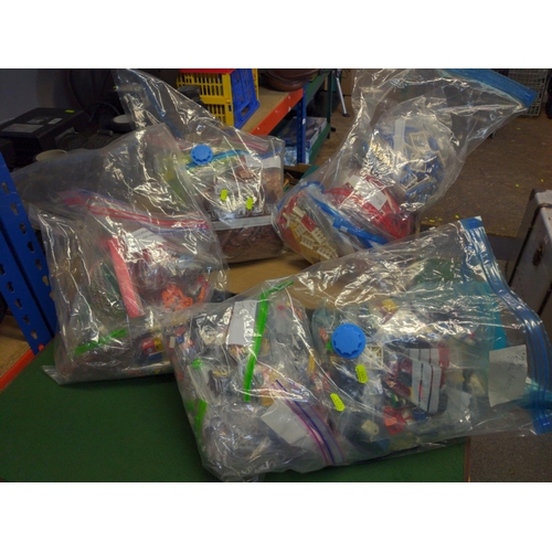 63 - Large box of individually bagged Lego