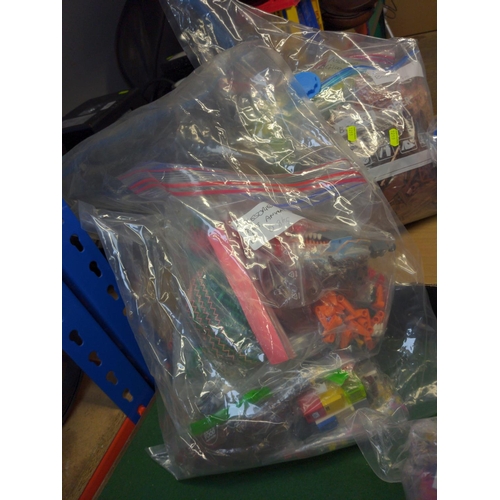 63 - Large box of individually bagged Lego