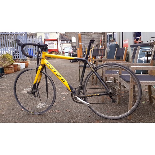 35 - Carrera Ltd TDF road bike. Missing saddle, pedals & front tyre