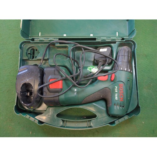 190 - Bosch 1440 cordless drill in box