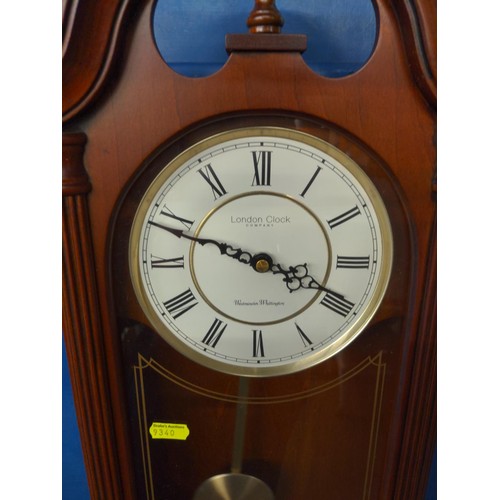 414 - Two mantle clocks, both battery operated inc. Junghans and Coopers of Stortford