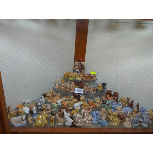 636 - Large collection of Whimsies, approx. 100