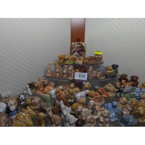 636 - Large collection of Whimsies, approx. 100