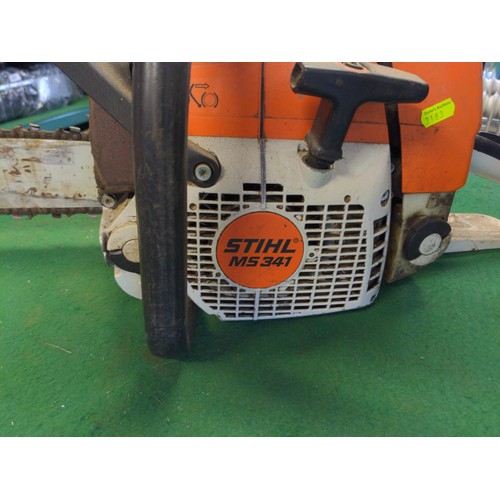 376 - Stihl MS 341 chainsaw (AF) 