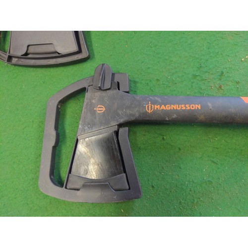 377A - Two Magnusson Axes + 2kg lump hammer