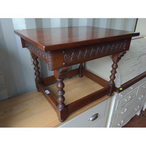 415 - Old Charm side table. 49cm wide x 61cm x height 47.5cm