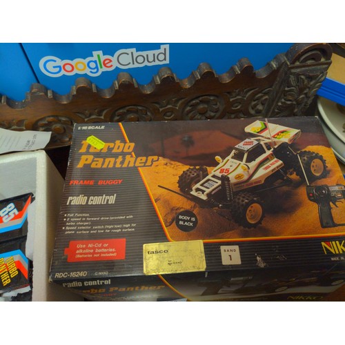 478 - Turbo Panther RC buggy in box, untested