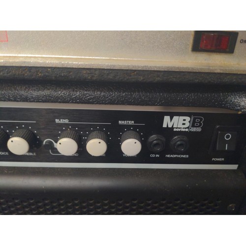 1161 - Marshall V-S Baseamp MB Series B4210. Full working order. Together with jack plug leads & Marsha... 