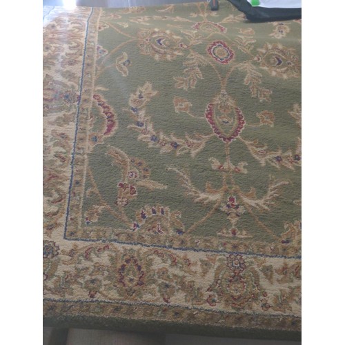 1231 - 170X120 Green floral design rug 