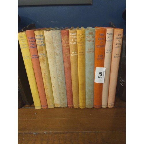 972 - 11 early editions of Enid Blyton books inc. 6 first ed. & one other.