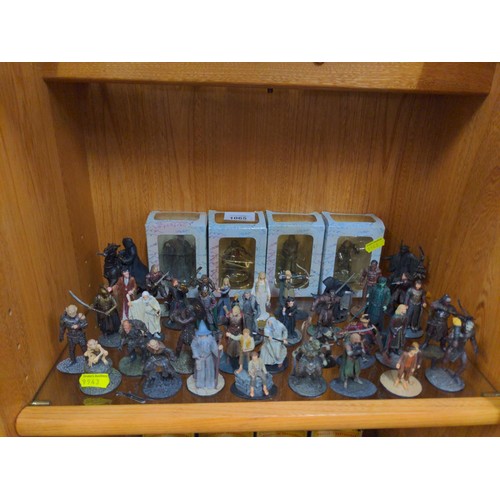 1065 - Lead assorted Lord of the Rings figures inc. 4 boxed