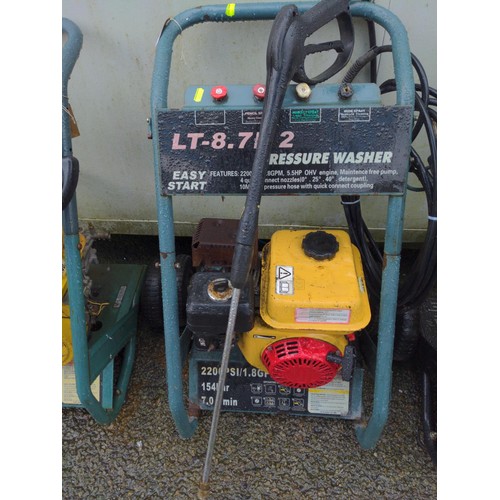 58 - LT-8.7112 Pressure washer PSI2200 with lance,