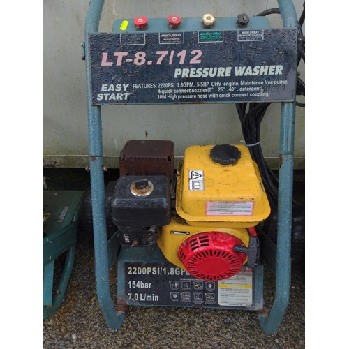 58 - LT-8.7112 Pressure washer PSI2200 with lance,