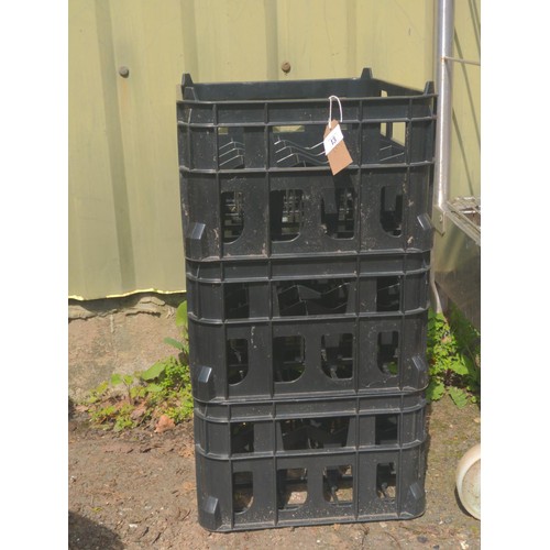 13 - 3x bottle crates