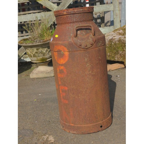 142 - Milk churn. H73cm