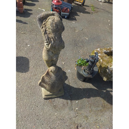 3 - Concrete Venus garden statue. H111cm