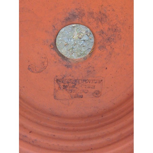 91 - Terracotta pot (H29cm) & chimney pot