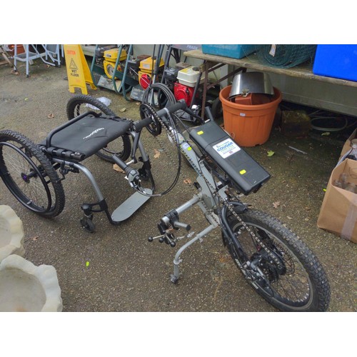 315 - Team Hybrid Cougar off road disability electric bike, charger & manual included