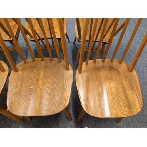 731 - 4 Ercol style chairs. 