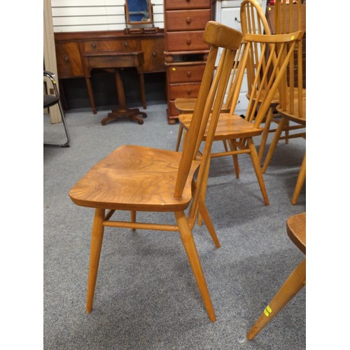 732 - 4 x Ercol 'All purpose' 391 chairs.