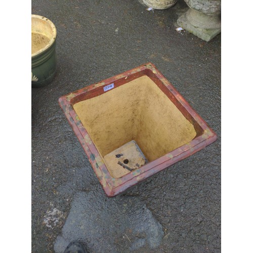 150A - Square tapered planter pot H48cm