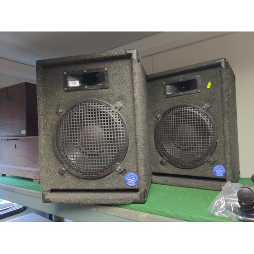 158 - Pair of large speakers Genuine Eminence Inside