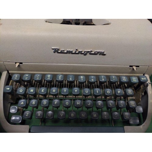 243 - Remington typewriter in case