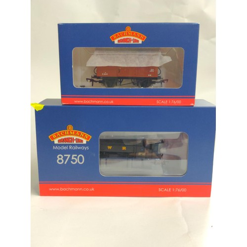 489 - Six boxed Engines, Class 43 Warship d836 blue, Class 43 spritely green, Class 8750 Pannier tank 3738... 