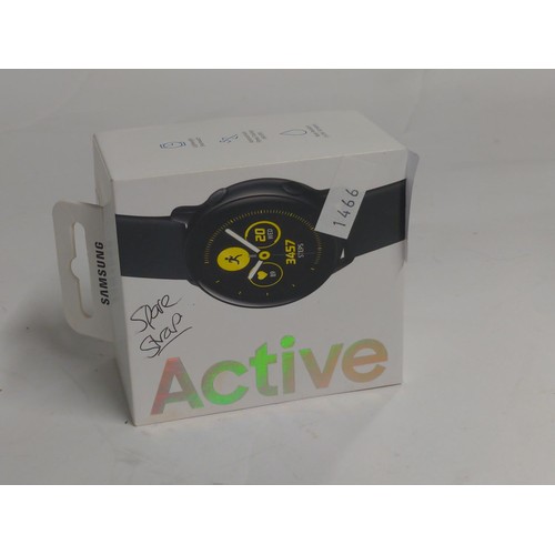 610 - Boxed Samsung Galaxy Watch Active RM-R500