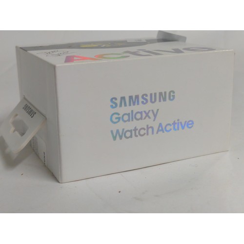 610 - Boxed Samsung Galaxy Watch Active RM-R500