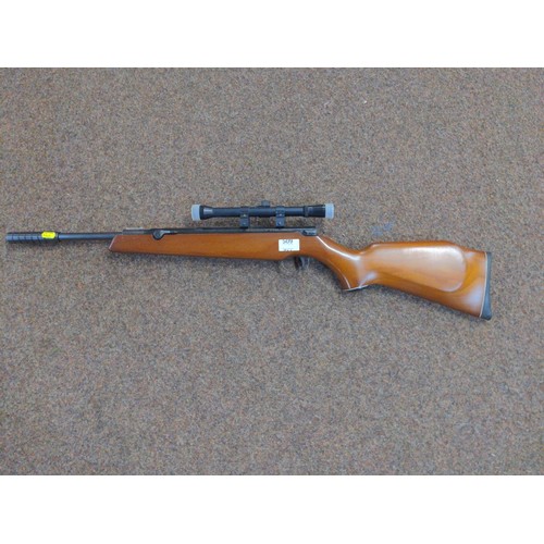 509 - Webley Tracker .22 air rifle with Tasco 4 x 20 scope. 