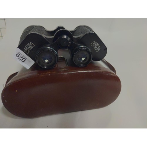 620 - Quality Carl Zeiss binoculars 10 x 50 & original case.