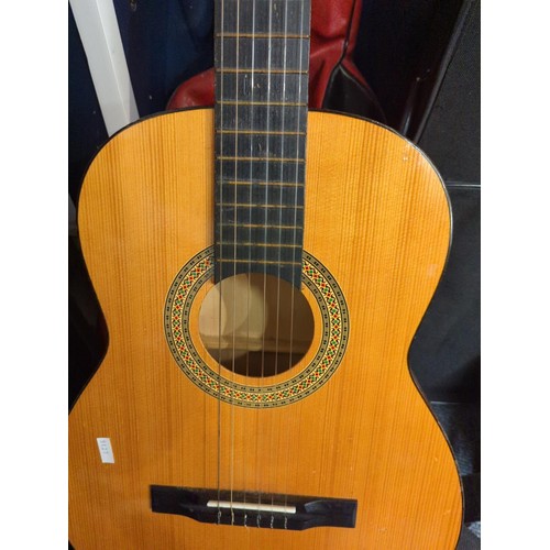 659 - Classical guitar with soft case