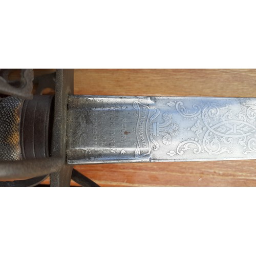 510 - Victorian Officers presentation sword