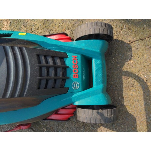 112 - Bosch rotak 34 electric lawn mower