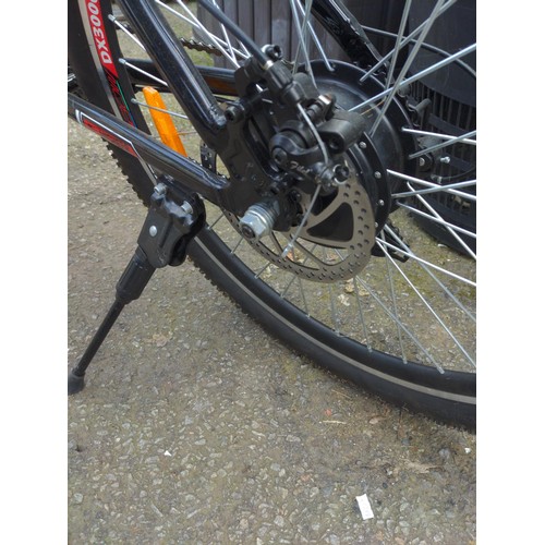 123 - Ancheer Max 36V 8Ah e-bike, battery charger has EU type plug, battery condition unknown. Keys a... 