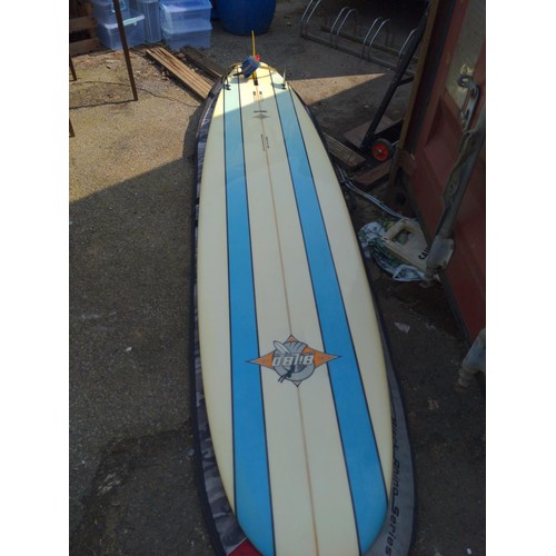 125 - Bilbo Surfboard (made in Newquay). 9ft 1