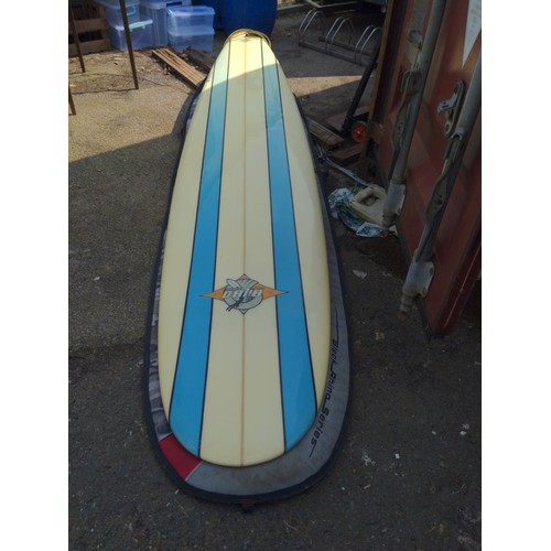 125 - Bilbo Surfboard (made in Newquay). 9ft 1