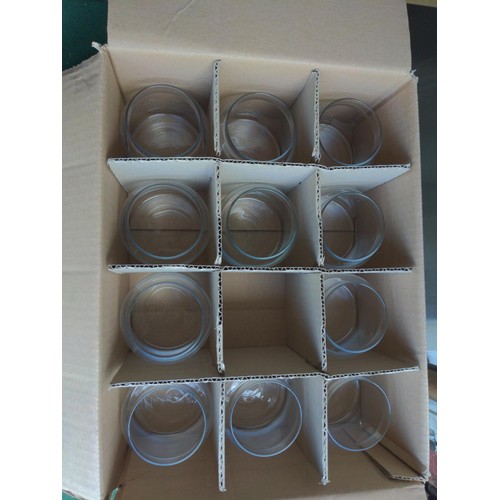 210 - 2x boxes of 22oz storage jars