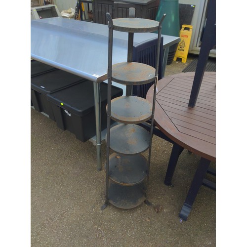 63 - 6 tier pan stand