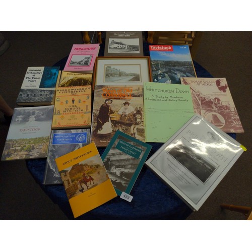 488 - Mostly Dartmoor, Princetown and Tavistock books etc